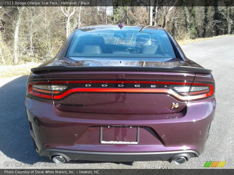 Hellraisin / Black 2021 Dodge Charger Scat Pack