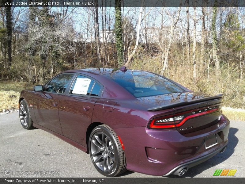 Hellraisin / Black 2021 Dodge Charger Scat Pack