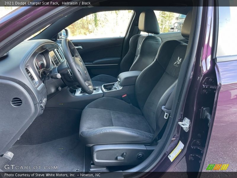 Front Seat of 2021 Charger Scat Pack