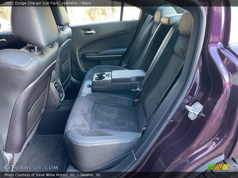 Rear Seat of 2021 Charger Scat Pack