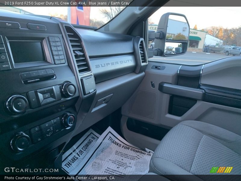 Blue Jeans / Earth Gray 2019 Ford F250 Super Duty XL Crew Cab 4x4