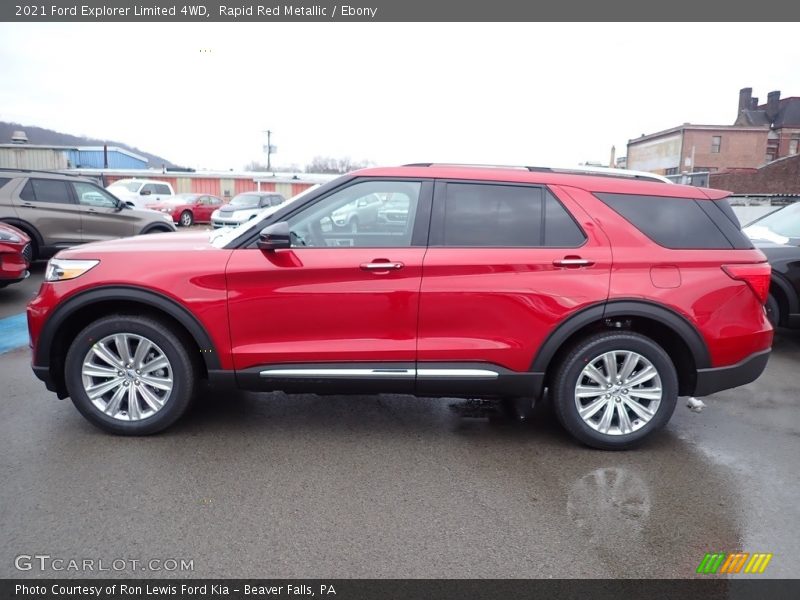  2021 Explorer Limited 4WD Rapid Red Metallic
