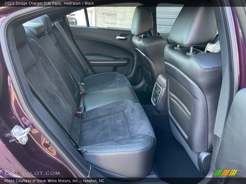 Rear Seat of 2021 Charger Scat Pack