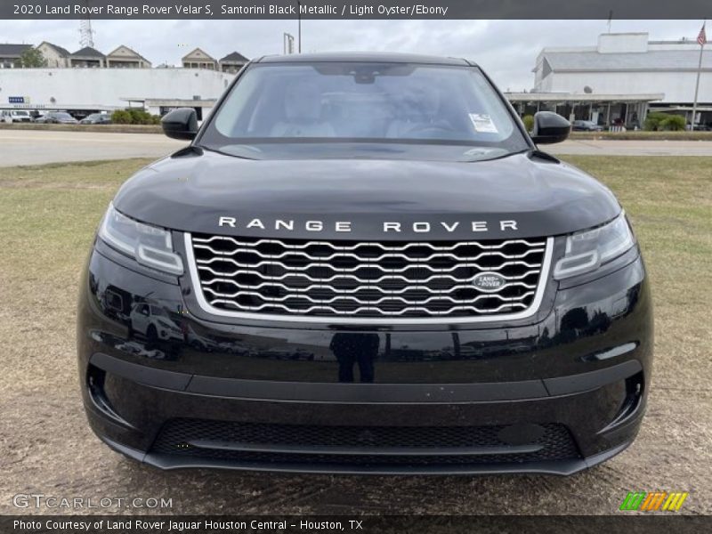 Santorini Black Metallic / Light Oyster/Ebony 2020 Land Rover Range Rover Velar S