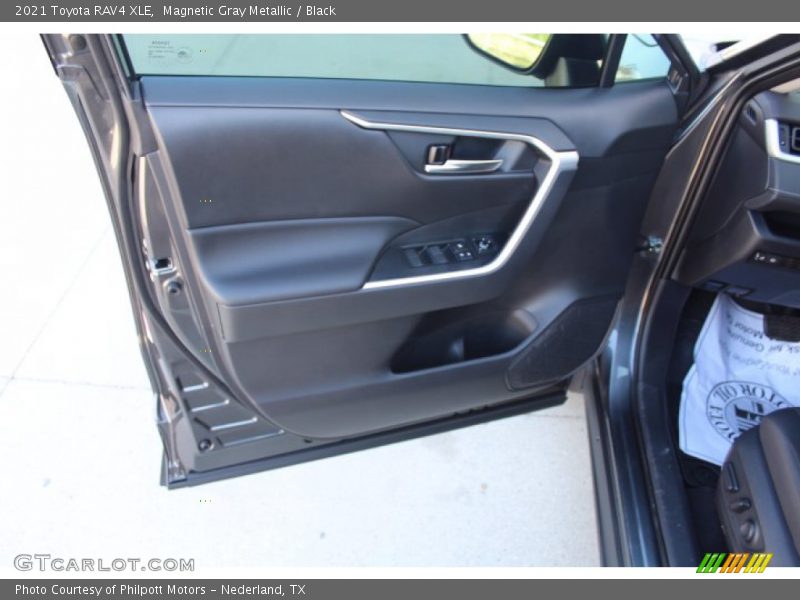 Magnetic Gray Metallic / Black 2021 Toyota RAV4 XLE