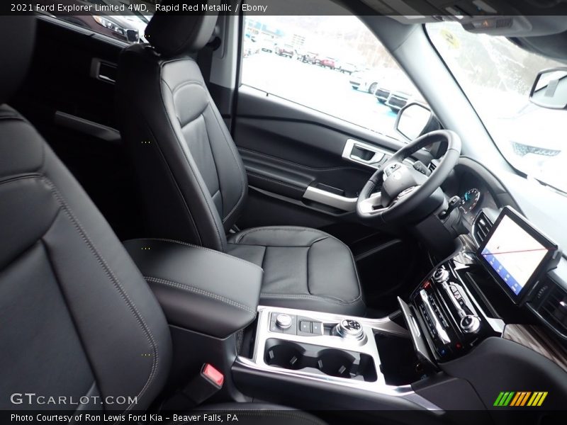 Rapid Red Metallic / Ebony 2021 Ford Explorer Limited 4WD