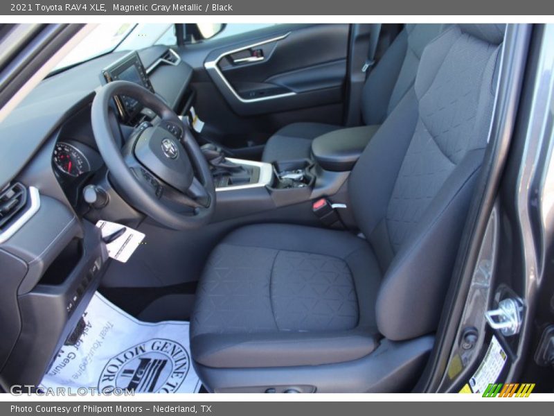 Magnetic Gray Metallic / Black 2021 Toyota RAV4 XLE