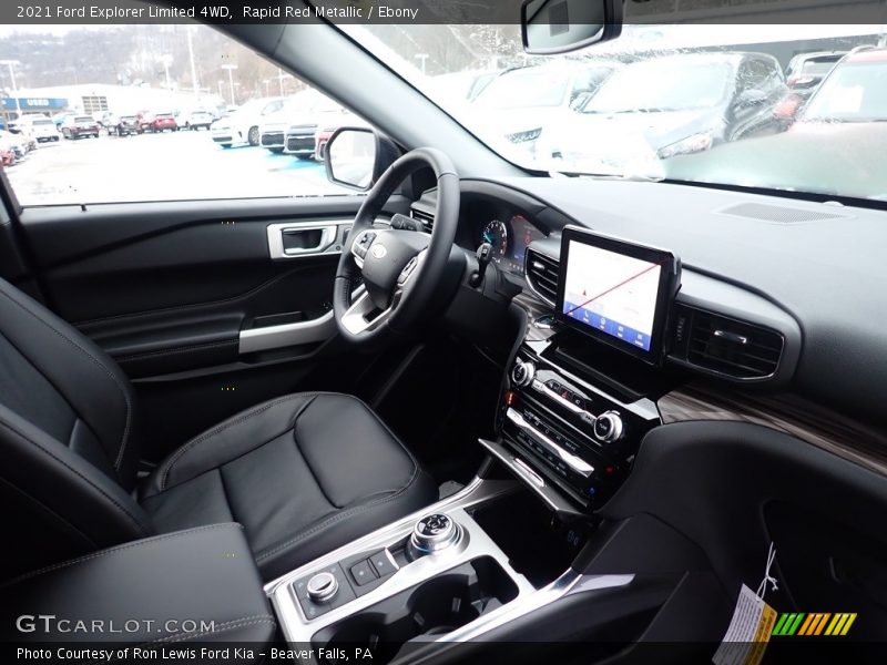 Rapid Red Metallic / Ebony 2021 Ford Explorer Limited 4WD