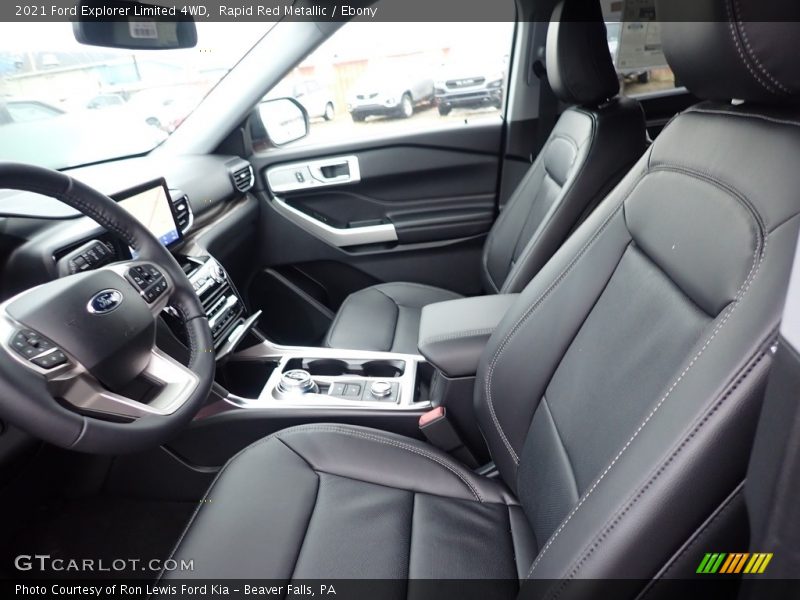  2021 Explorer Limited 4WD Ebony Interior
