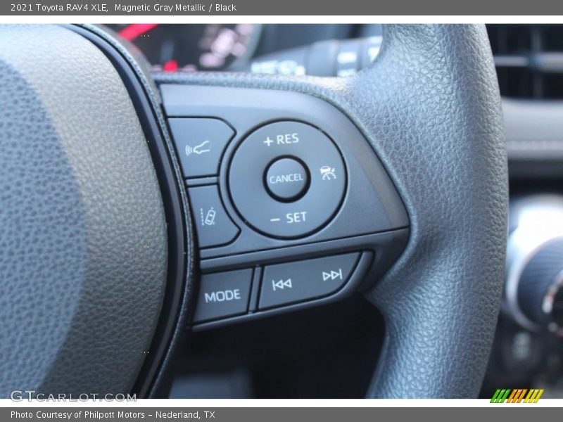 Magnetic Gray Metallic / Black 2021 Toyota RAV4 XLE