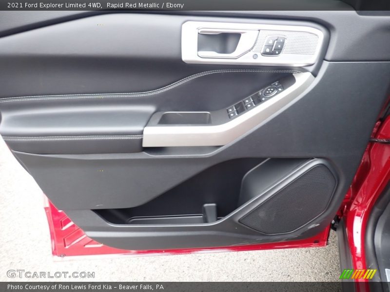 Door Panel of 2021 Explorer Limited 4WD