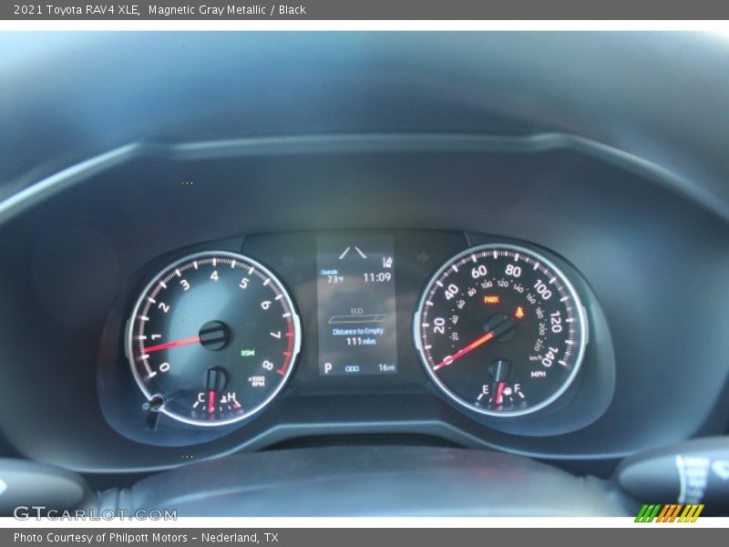 Magnetic Gray Metallic / Black 2021 Toyota RAV4 XLE
