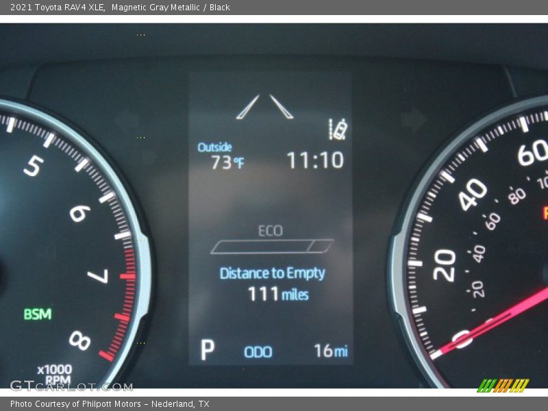 Magnetic Gray Metallic / Black 2021 Toyota RAV4 XLE