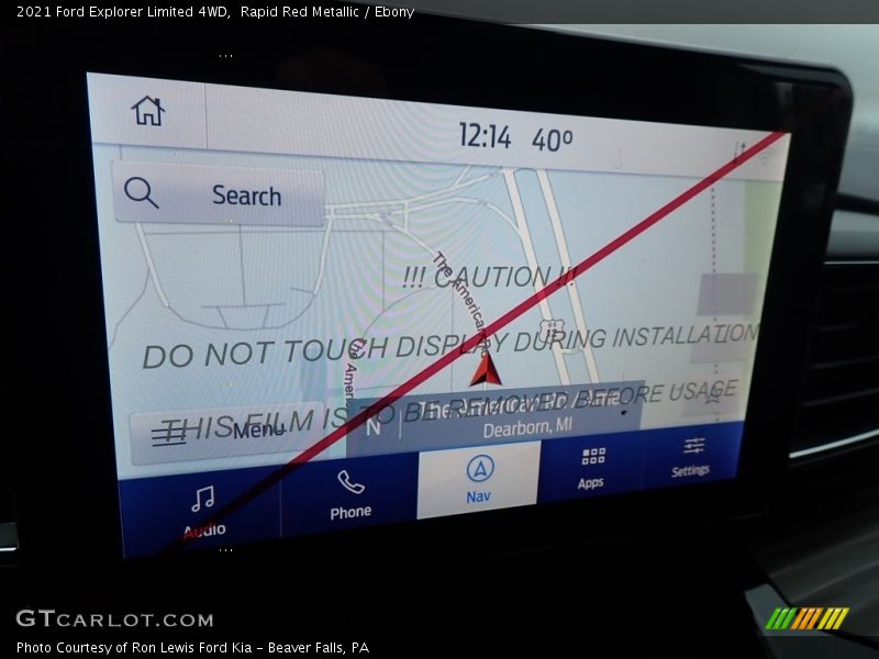 Rapid Red Metallic / Ebony 2021 Ford Explorer Limited 4WD