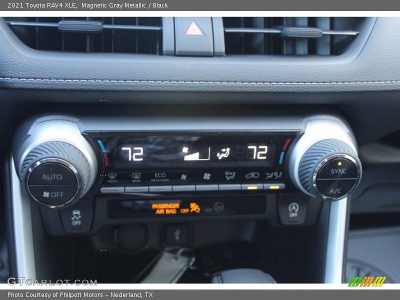 Magnetic Gray Metallic / Black 2021 Toyota RAV4 XLE