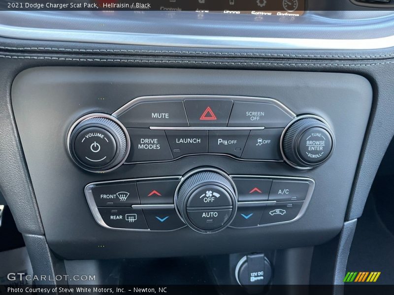Controls of 2021 Charger Scat Pack