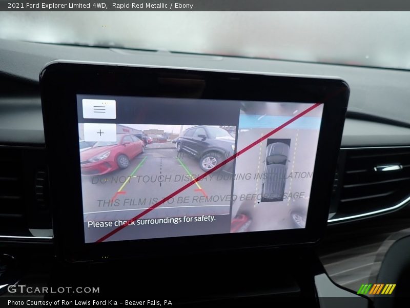 Rapid Red Metallic / Ebony 2021 Ford Explorer Limited 4WD