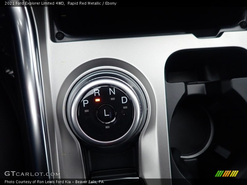  2021 Explorer Limited 4WD 10 Speed Automatic Shifter