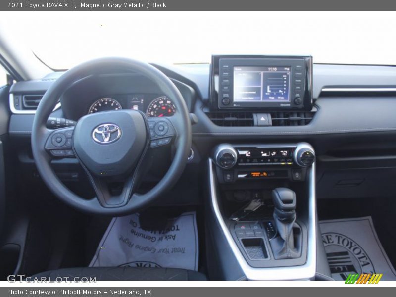 Magnetic Gray Metallic / Black 2021 Toyota RAV4 XLE