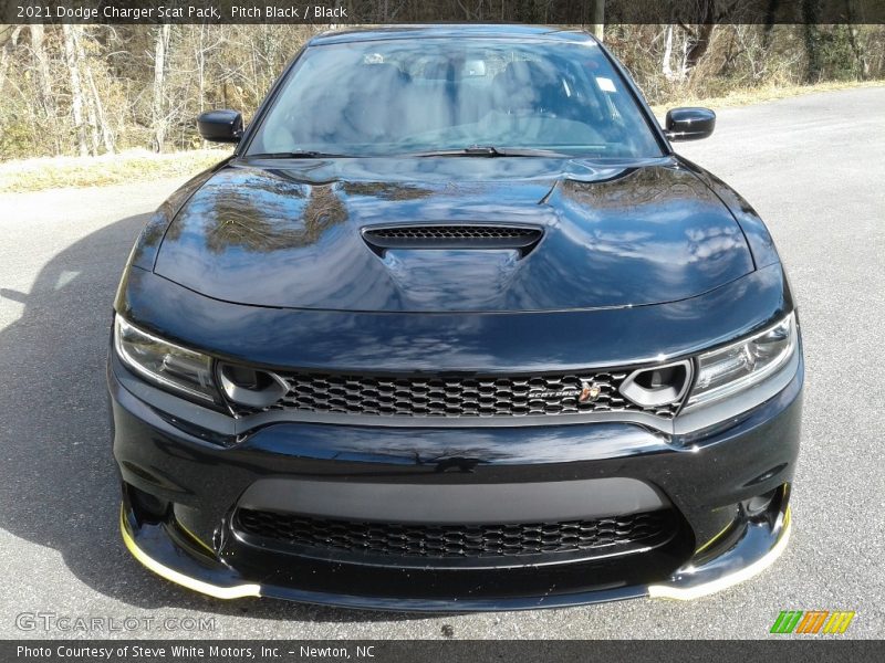 Pitch Black / Black 2021 Dodge Charger Scat Pack