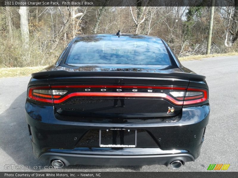 Pitch Black / Black 2021 Dodge Charger Scat Pack