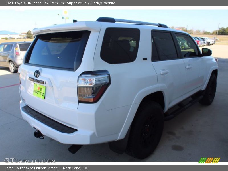 Super White / Black/Graphite 2021 Toyota 4Runner SR5 Premium