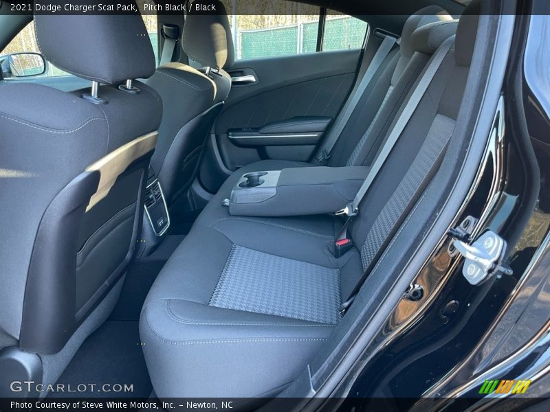 Rear Seat of 2021 Charger Scat Pack