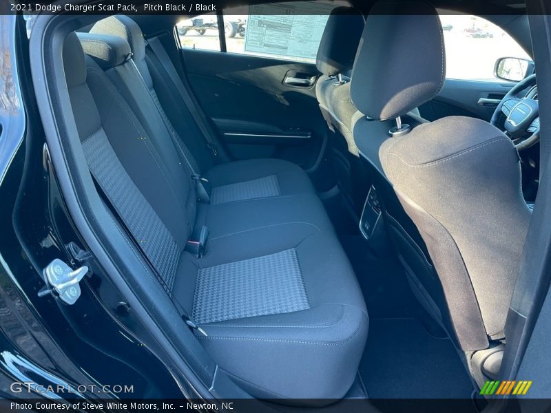 Rear Seat of 2021 Charger Scat Pack