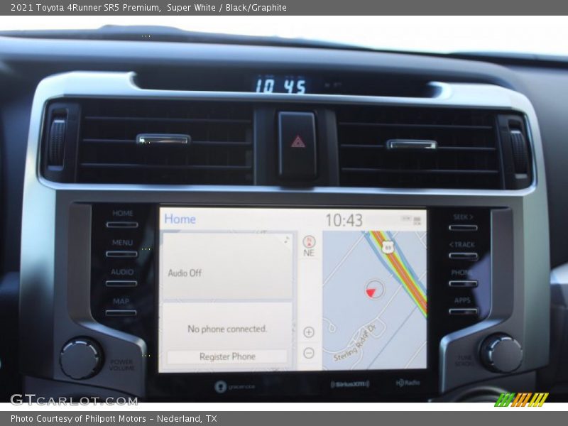Super White / Black/Graphite 2021 Toyota 4Runner SR5 Premium