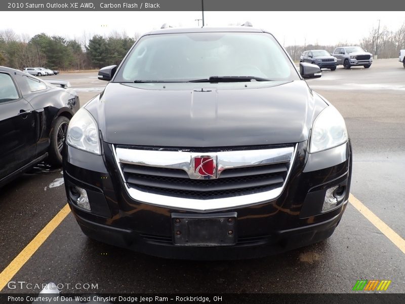 Carbon Flash / Black 2010 Saturn Outlook XE AWD