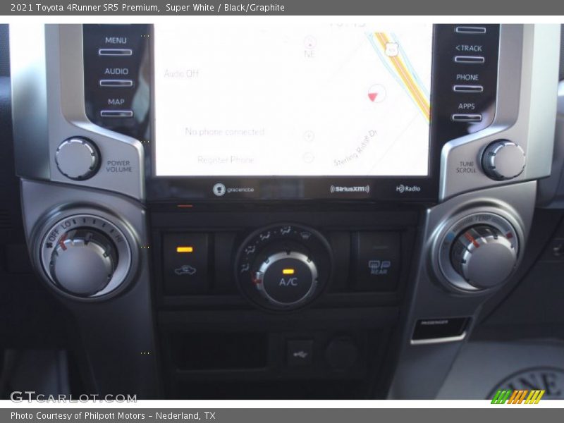Super White / Black/Graphite 2021 Toyota 4Runner SR5 Premium