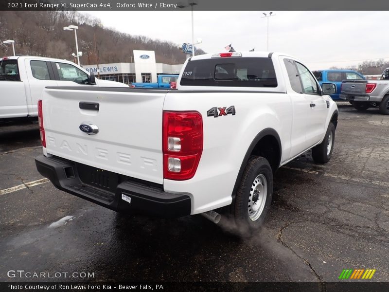 Oxford White / Ebony 2021 Ford Ranger XL SuperCab 4x4