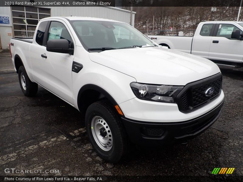 Oxford White / Ebony 2021 Ford Ranger XL SuperCab 4x4