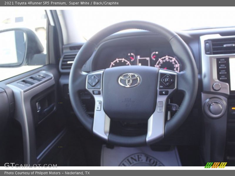Super White / Black/Graphite 2021 Toyota 4Runner SR5 Premium