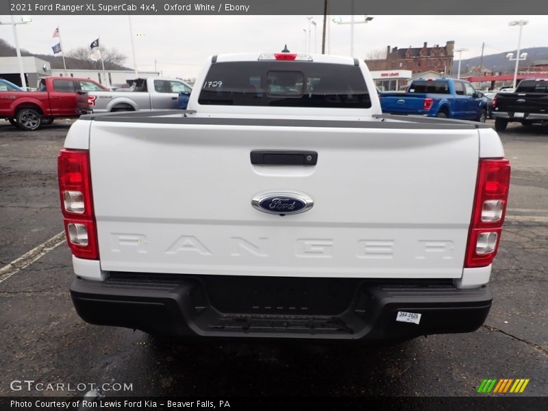 Oxford White / Ebony 2021 Ford Ranger XL SuperCab 4x4