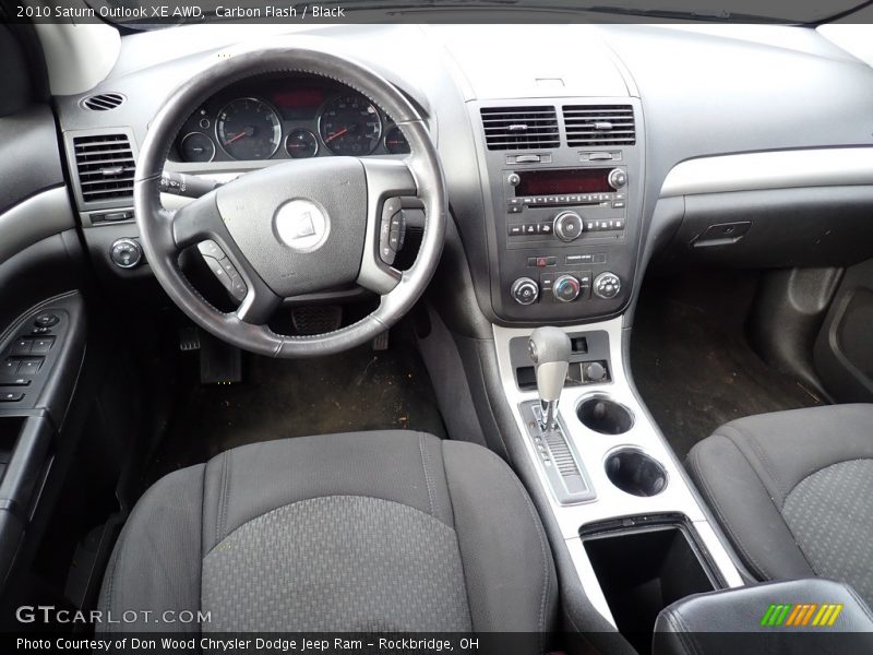 Front Seat of 2010 Outlook XE AWD