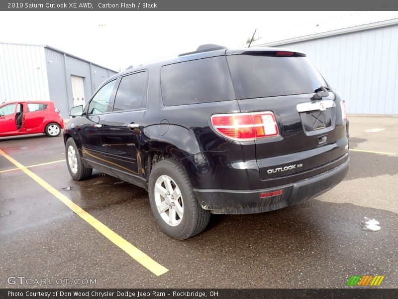 Carbon Flash / Black 2010 Saturn Outlook XE AWD