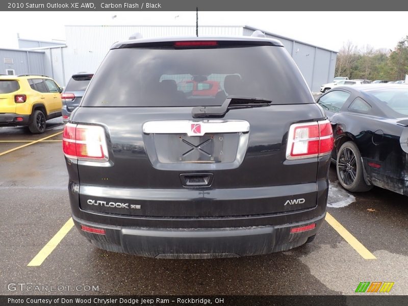 Carbon Flash / Black 2010 Saturn Outlook XE AWD