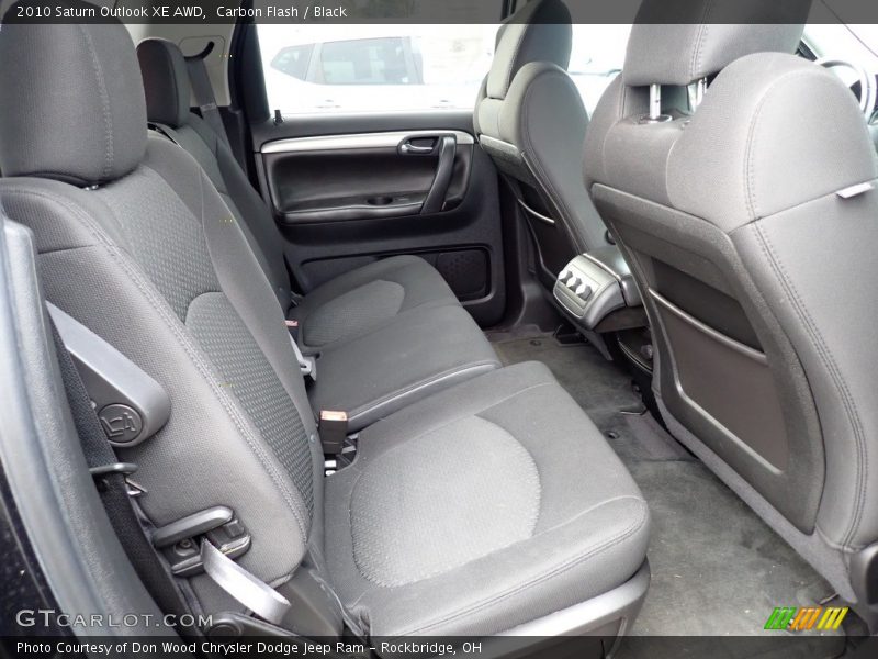 Rear Seat of 2010 Outlook XE AWD