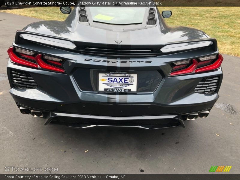 Shadow Gray Metallic / Adrenaline Red/Jet Black 2020 Chevrolet Corvette Stingray Coupe