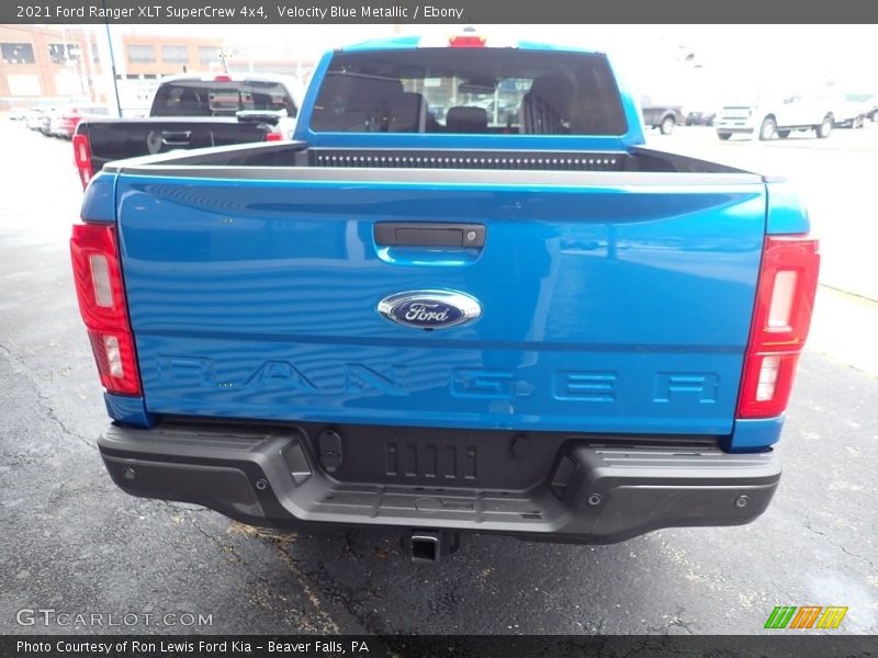 Velocity Blue Metallic / Ebony 2021 Ford Ranger XLT SuperCrew 4x4