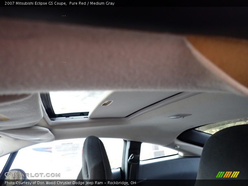 Pure Red / Medium Gray 2007 Mitsubishi Eclipse GS Coupe