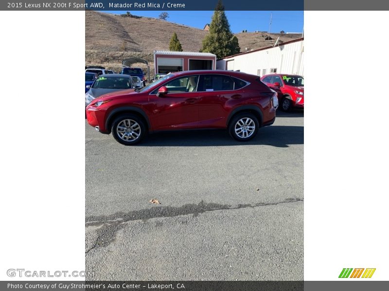 Matador Red Mica / Creme 2015 Lexus NX 200t F Sport AWD