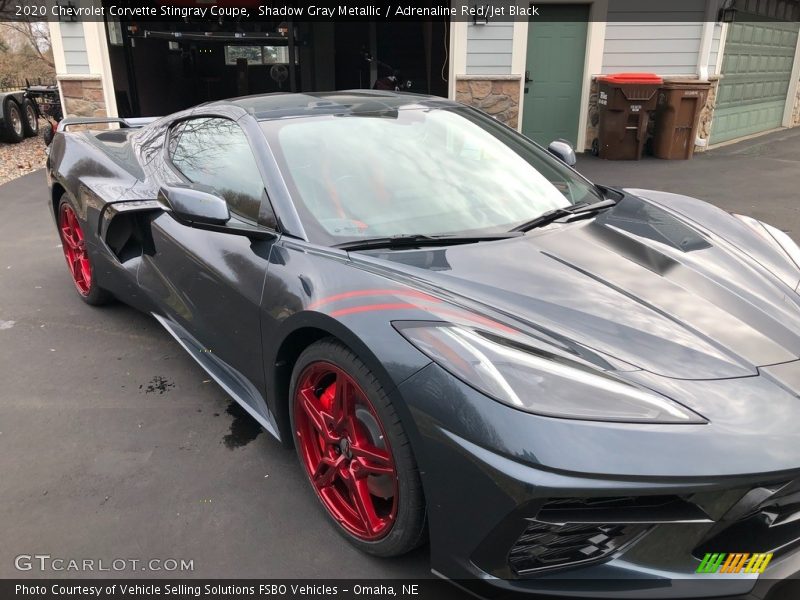 Front 3/4 View of 2020 Corvette Stingray Coupe
