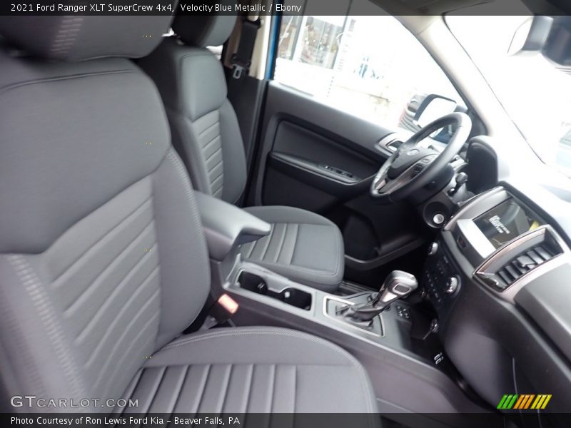 Velocity Blue Metallic / Ebony 2021 Ford Ranger XLT SuperCrew 4x4