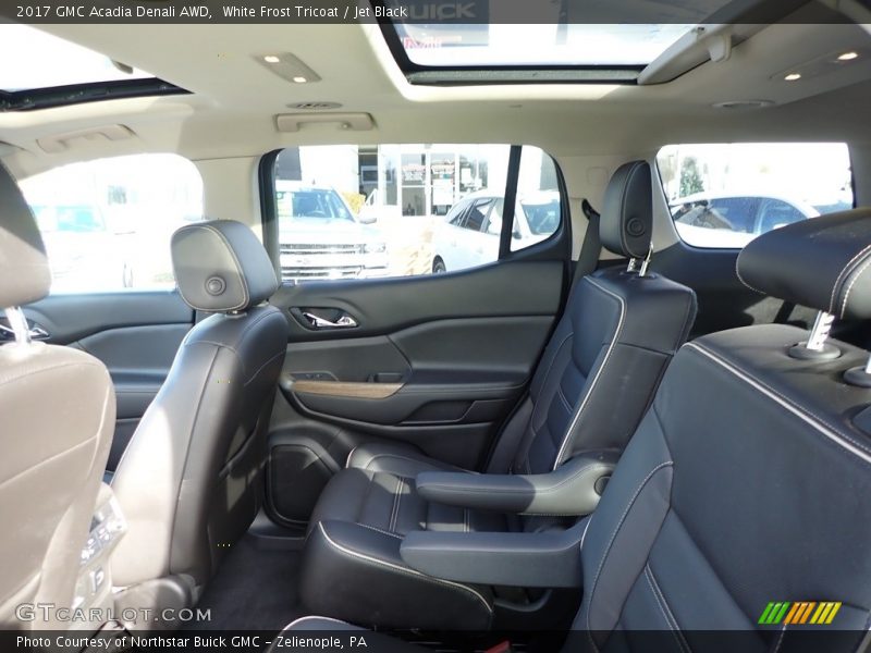White Frost Tricoat / Jet Black 2017 GMC Acadia Denali AWD