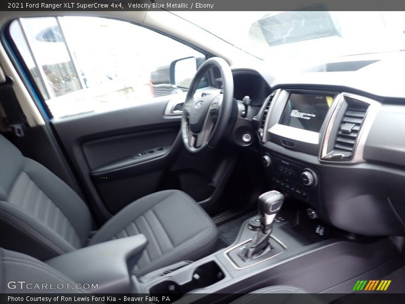 Velocity Blue Metallic / Ebony 2021 Ford Ranger XLT SuperCrew 4x4