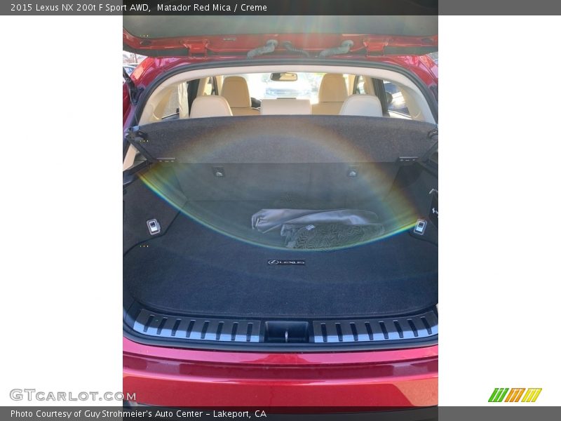 Matador Red Mica / Creme 2015 Lexus NX 200t F Sport AWD