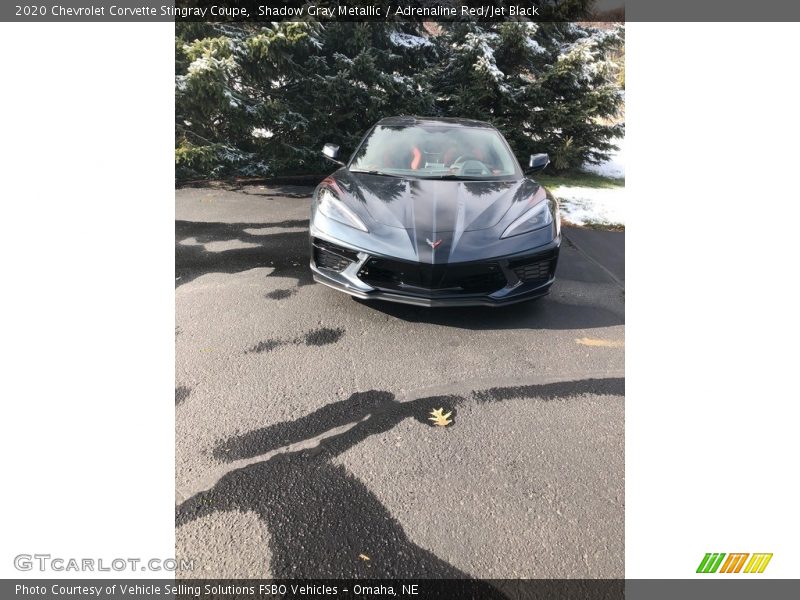 Shadow Gray Metallic / Adrenaline Red/Jet Black 2020 Chevrolet Corvette Stingray Coupe