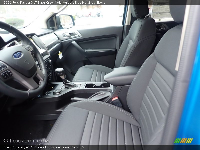  2021 Ranger XLT SuperCrew 4x4 Ebony Interior
